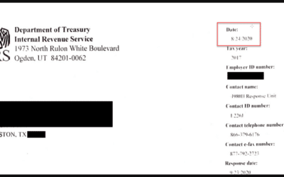 The IRS is open for business again.