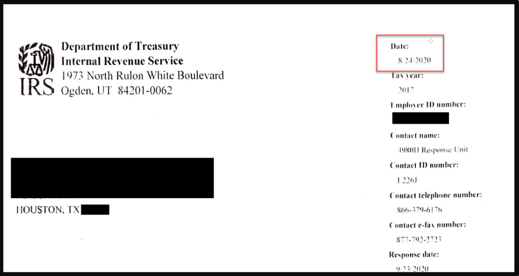 The IRS is open for business again.