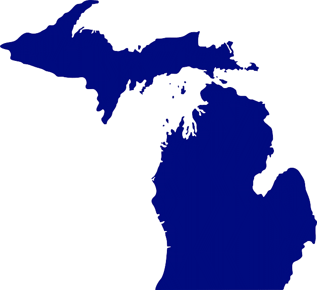 Michigan map